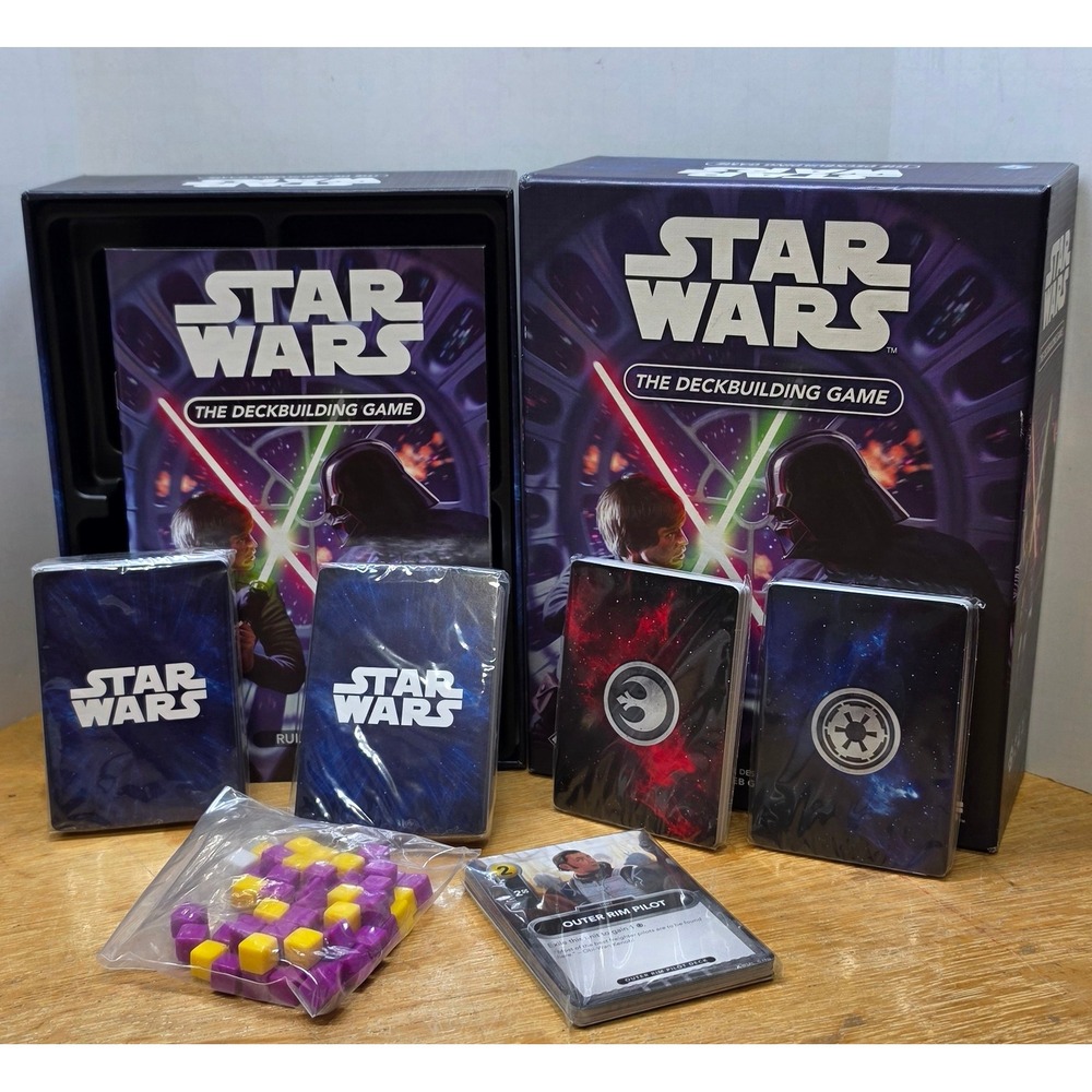 Star Wars The Deckbuilding Game Fantasy Flight Games FFG SWG01 Sealed Cards